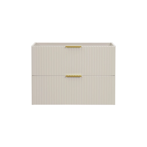 Szafka pod umywalkę wisząca kaszmir 80 cm szuflady ADEL CASHMERE 82-80-2S, Comad